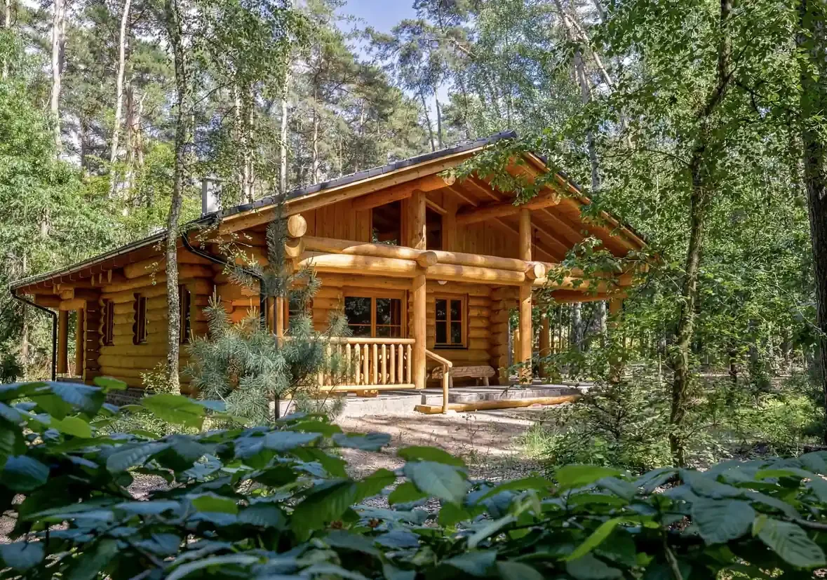 Srubový bungalov Robin 4 + kk