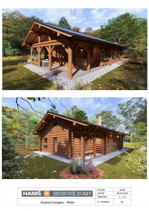 Bungalov Robin 4 + kk