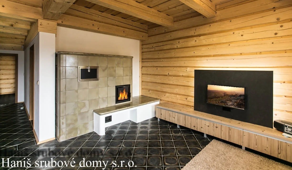 Krušné hory - roubenka